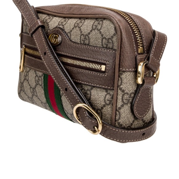 🌟 Gucci GG Supreme Mini Ophidia Crossbody Bag 🌟 - Picture 2 of 13